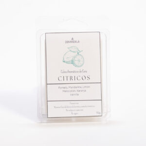Cubos de cera  Citricos Mandarina