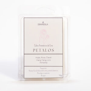 Cubos de cera  Petalos de Rosa