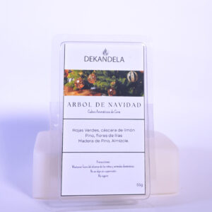 Cubos de cera  Arbol de Navidad